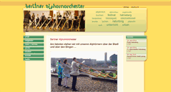 Desktop Screenshot of berliner-alphornorchester.de